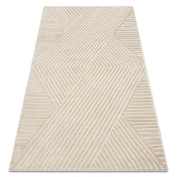 BALANCE 1503 taupe szőnyeg, geometrikus mintázat, modern szőnyeg otthonra