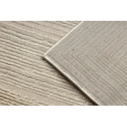 BALANCE 8788 taupe szőnyeg, luxus textúra és geometrikus dizájn