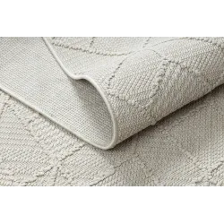Krém színű szőnyeg nappaliba, ideális modern BOHO stílushoz