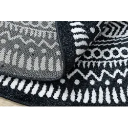 Kerek FUN Napkin szőnyeg gyerekszobába - modern dizájn