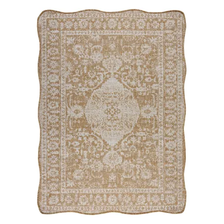 ORGANIC 2762 Sisal Ornament szőnyeg, természetes ecru szín, modern forma