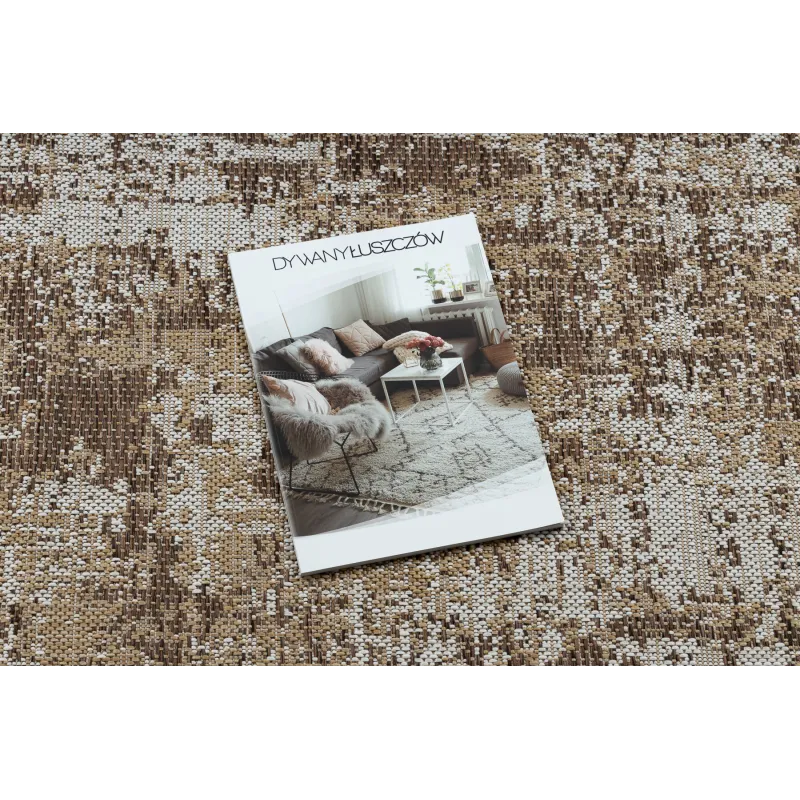 Modern ORGANIC 2755 szőnyeg krém színben, elegáns kiegészítő bármely helyiséghez