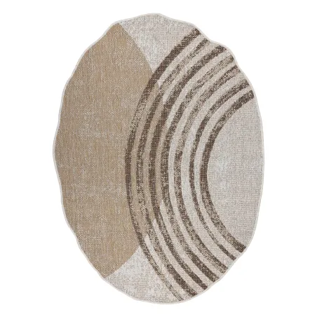 Modern geometrikus szizál szőnyeg ORGANIC 2767 ecru/natural színben