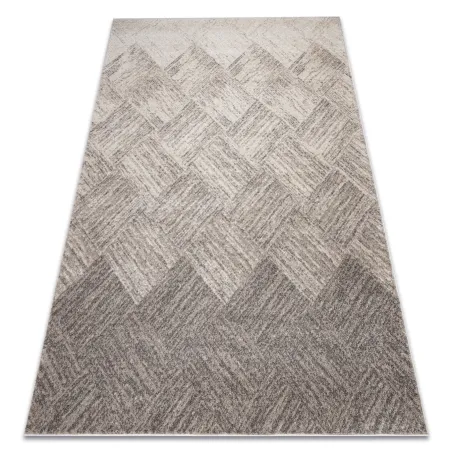 FUSION 9775 bézs és barna geometrikus modern szőnyeg