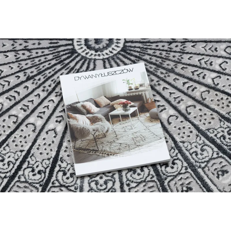 ALLURE 5715 szőnyeg modern dizájnnal, világosszürke színben