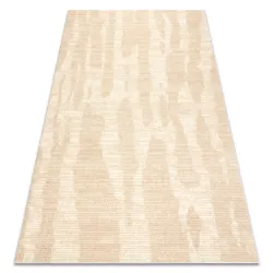 FLUX Absztrakt Gyapjú szőnyeg Krém 160x230