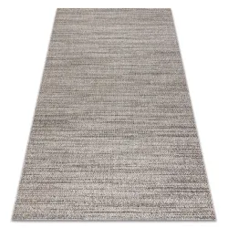 FLOORLUX Sisalszőnyeg 20389 ezüst/fekete, 2. választás, természetes anyag