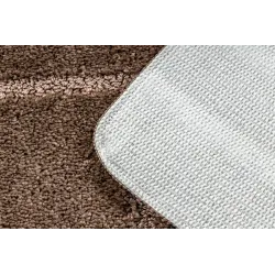 SUPREME LINES fürdőszobai szőnyeg, ideális modern belső terekhez, barna