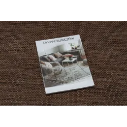 Sizál szőnyeg SION barna, modern dizájn, ideális nappaliba