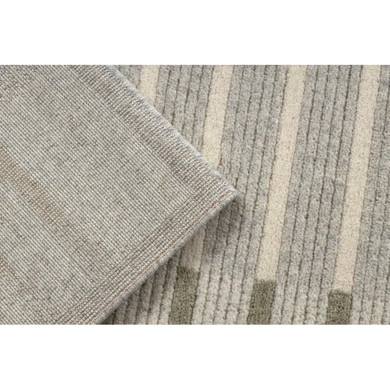 FLUX 461.124.SA400 gyapjú szőnyeg geometrikus textúrával