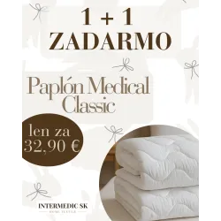 Garnitúra 2x Classic Paplan 140x200 cm, Mikroszál, Hipoallergén