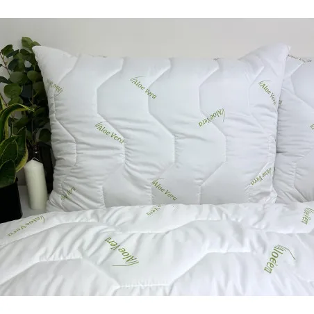 Aloe Vera Párna 45x45 cm – Puha, Hipoallergén, Deluxe Párnák