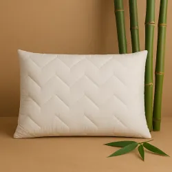 Bambusz Párna 70x90 – Hipoallergén, Antibakteriális, Mosható