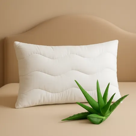 Aloe Vera Párna 70x80 cm – természetes és hipoallergén a deluxe párnák kategóriájában
