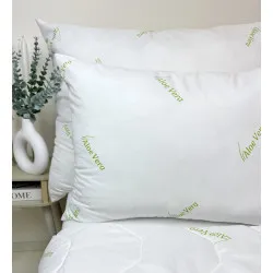 Aloe Vera Green Párna 40x40 cm – Varrás nélküli, 1+1 ingyenes, antibakteriális
