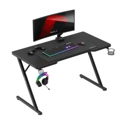 Hero 2.5 Fekete Gamer Asztal 120 cm
