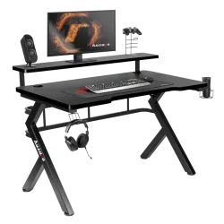Hero 5.0 Fekete Gamer asztal 120 cm
