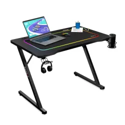 Hero 1.8 Gamer asztal Fekete 100 cm