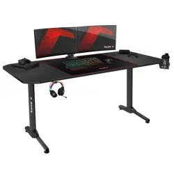 Hero 4.7 Gamer asztal Fekete 160 cm