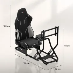 Speed 6.0 Versenykokpit Szimulátor – nézet 12