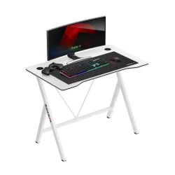 Hero 1.4 Gamer Asztal Fehér 100 cm
