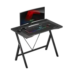 Hero 1.4 Fekete Gamer asztal 100 cm