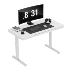 Leader 8.2 Fehér Elektromos Íróasztal 120 cm