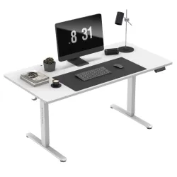 Leader 7.6 Fehér Elektromos Íróasztal 160 cm