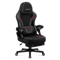 Force 4.6 Carbon Gamer szék lábpihentővel