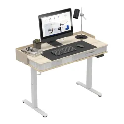 Leader 8.0 Elektromos Íróasztal Fehér 120 cm