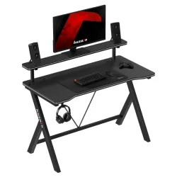 Hero 1.9 Fekete Gamer asztal 120 cm