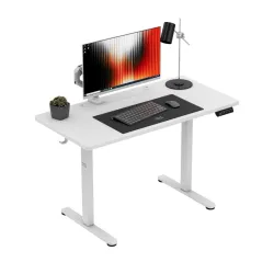 Leader 6.9 Elektromos Íróasztal 120 cm Fehér