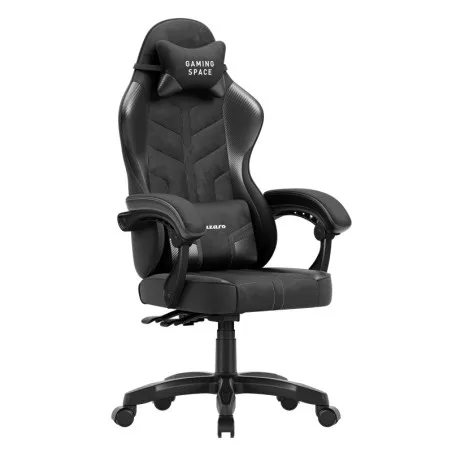 Force 2.7 fekete carbon velúr gamer szék, tökéletes játékhoz