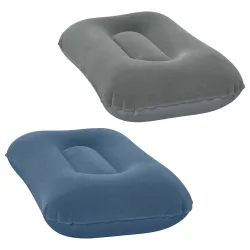 Bestway 67121 Felfújható velúr párna 42 x 26 cm szürke