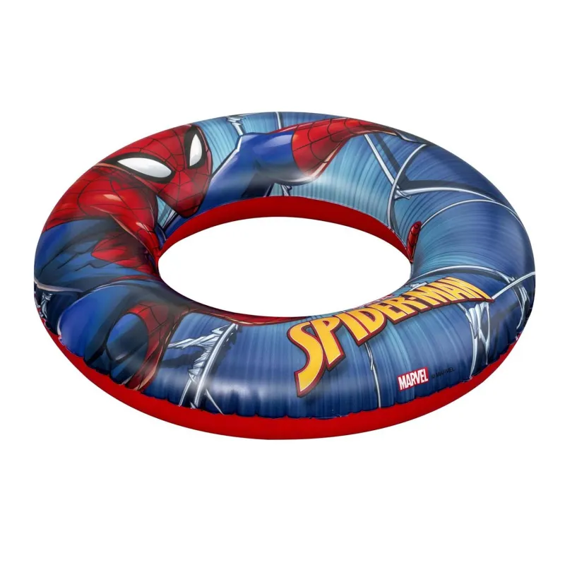 Spiderman úszógumi 56 cm, tökéletes nyári kalandokhoz és szórakozáshoz