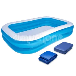 Bestway 54006 Felfújható Családi Medence 262 x 175 x 51 cm 3in1