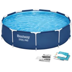 Acélvázas kerti medence 305 x 76 cm Bestway 56677
