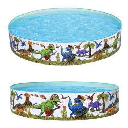 Felfújható Gyermek Medence Dinoszaurusz 183 x 38 cm Bestway 55022
