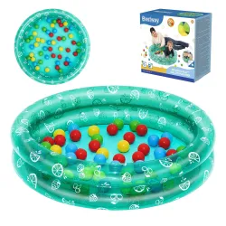 Felfújható Gyermek Medence Labdákkal 91x20cm Bestway 51141
