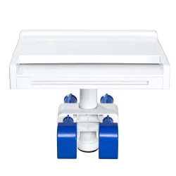 LED-es medencés vízesés, modern dizájn, kert kiegészítők