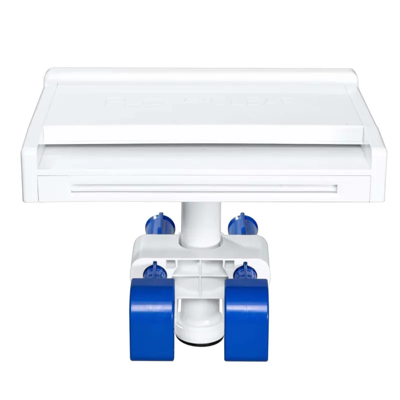 LED-es medencés vízesés, modern dizájn, kert kiegészítők