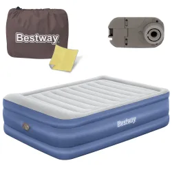 Felfújható Matrac 203x152x61 cm Beépített Elektromos Szivattyúval Bestway 67690