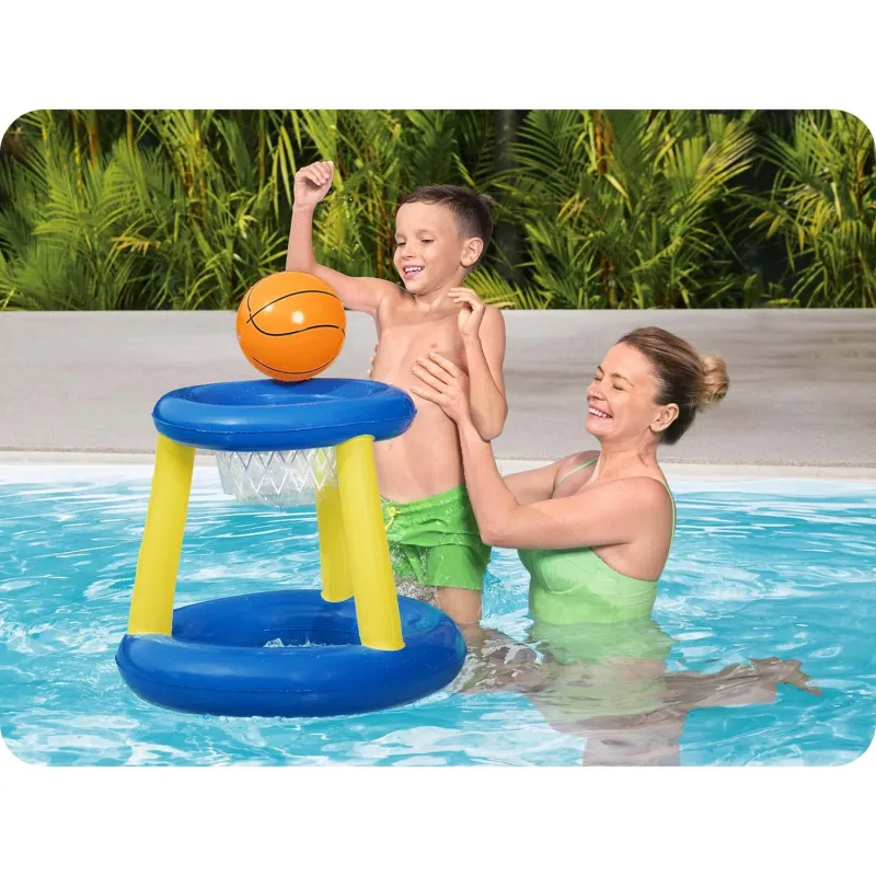 Bestway 52418 pool kosárlabda, élénk dizájn vízi játékhoz