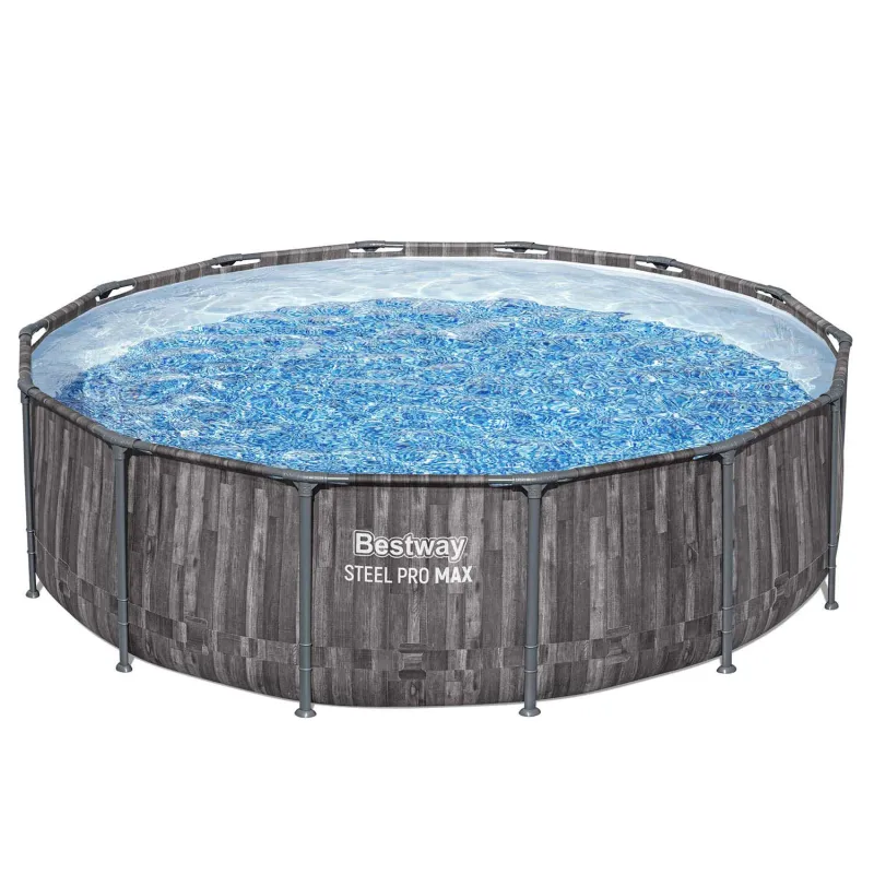 Tartós kertigarden-keretmedence 427 x 107 cm Bestway 5614Z nyárra