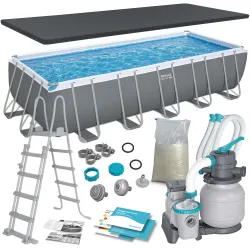 Kert Acél Medence 640 x 274 x 132 cm 12-in-1 Bestway 5612B