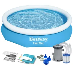 Bestway 57450 Felfújható Kerti Medence 244 x 61cm 9in1