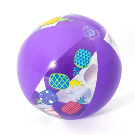 Lila strandjáték labda 51 cm, ideális vízi szórakozáshoz