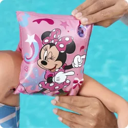 Minnie rózsaszín karúszók, ideálisak gyerekek úszásoktatásához