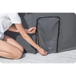 Fedél SPA-hoz 196 x 71 cm Bestway 60318, ideális kültéri használatra