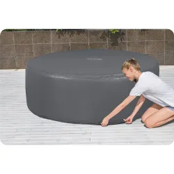 Fedél SPA-hoz 196 x 71 cm Bestway 60318, ideális védelem a kertben